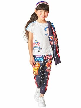 「JAM（ジャム）のアイテム（ジャージ）」を使った、storiesさん（キッズ・110cm）の冬コーディネート