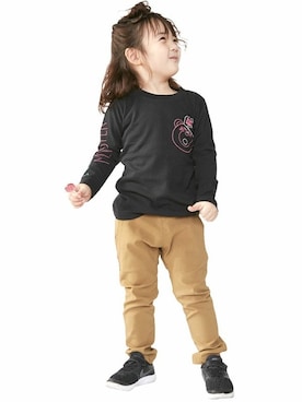 storiesさん（キッズ・110cm）の冬コーディネート