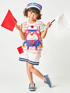「JAM（ジャム）のアイテム（シューズ）」を使った、storiesさん（キッズ・110cm）の春コーディネート