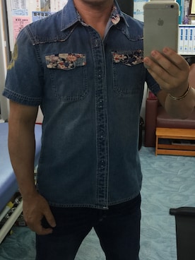 「REALIZE（リアライズ）のアイテム」を使った、ゆずりんさん（メンズ・167cm）の夏コーディネート