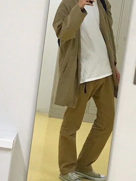 「niko and...（ニコアンド）のアイテム（PC・スマホグッズ/家電）」を使った、えんさん（メンズ・182cm）の春コーディネート