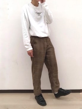 「DHOLIC（ディーホリック）のアイテム（アクセサリー）」を使った、あまうめさん（メンズ・182cm）の春コーディネート