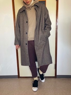 「UNIQLO（ユニクロ）の50色ソックス（消臭機能付き）（ソックス/靴下）」を使った、keiさん（メンズ・176cm）の冬コーディネート