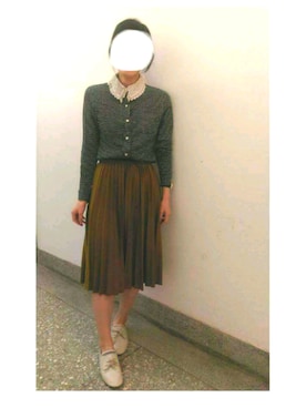 「RAINBOW SHOPのアイテム（スカート）」を使った、chiさん（レディース・170cm）の夏コーディネート