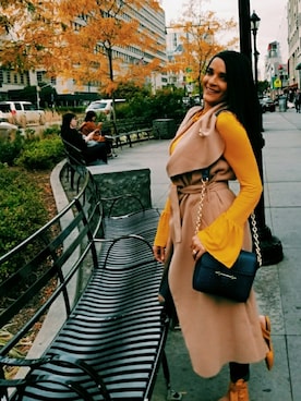 「Endless Rose（エンドレスローズ）のアイテム」を使った、Valeriaさん（レディース・175cm）の秋コーディネート