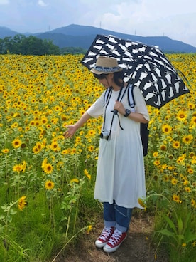 yoshiさん（レディース・158cm）の夏コーディネート