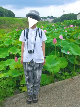 yoshiさん（レディース・158cm）の夏コーディネート