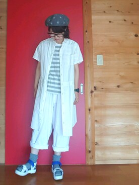 yoshiさん（レディース・158cm）の夏コーディネート