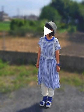 yoshiさん（レディース・158cm）の夏コーディネート