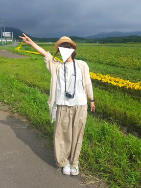 yoshiさん（レディース・158cm）の夏コーディネート
