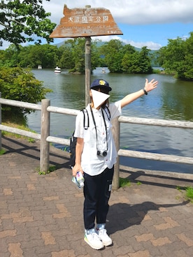 「FRAPBOIS（フラボア）のアイテム（リング）」を使った、yoshiさん（レディース・158cm）の秋コーディネート