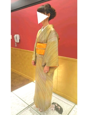 「披露宴」｜「アイテム（その他）」を使った、yoshiさん（レディース・158cm）の秋コーディネート