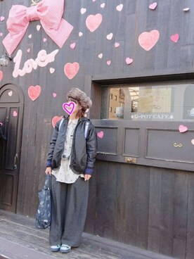 yoshiさん（レディース・158cm）の冬コーディネート