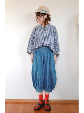 yoshiさん（レディース・158cm）の春コーディネート