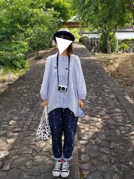 yoshiさん（レディース・158cm）の夏コーディネート