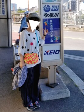 yoshiさん（レディース・158cm）の夏コーディネート