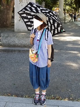 yoshiさん（レディース・158cm）の夏コーディネート