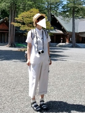 yoshiさん（レディース・158cm）の夏コーディネート