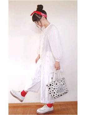 yoshiさん（レディース・158cm）の夏コーディネート