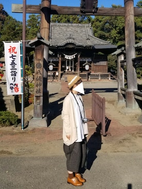 yoshiさん（レディース・158cm）の秋コーディネート