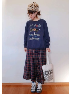 yoshiさん（レディース・158cm）の冬コーディネート