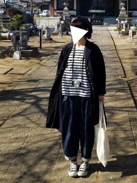 「平成最後のWEARISTAセンバツ」｜「アイテム（キャスケット）」を使った、yoshiさん（レディース・158cm）の春コーディネート
