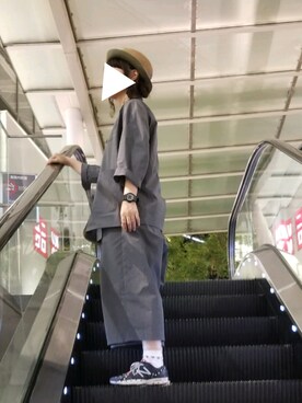 「FRAPBOIS」｜「アイテム（アナログ腕時計）」を使った、yoshiさん（レディース・158cm）の春コーディネート