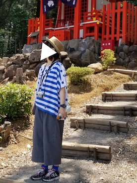 「FRAPBOIS」｜「アイテム（アナログ腕時計）」を使った、yoshiさん（レディース・158cm）の春コーディネート