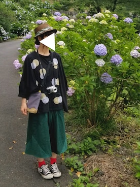 「FRAPBOIS」｜「アイテム（アナログ腕時計）」を使った、yoshiさん（レディース・158cm）の夏コーディネート
