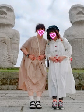 「FRAPBOIS」｜「アイテム（アナログ腕時計）」を使った、yoshiさん（レディース・158cm）の夏コーディネート