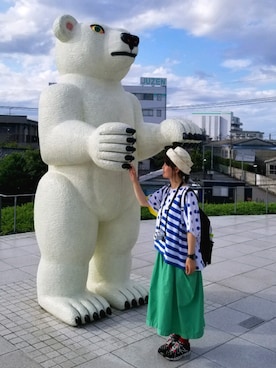 「カオリノモリ」｜「アイテム（その他）」を使った、yoshiさん（レディース・158cm）の夏コーディネート