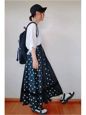 yoshiさん（レディース・158cm）の夏コーディネート
