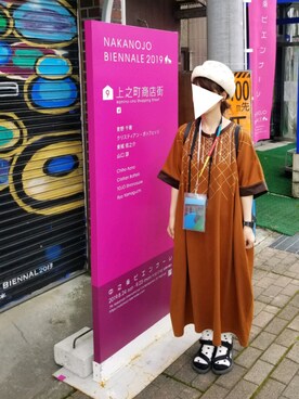「FRAPBOIS」｜「アイテム（アナログ腕時計）」を使った、yoshiさん（レディース・158cm）の夏コーディネート