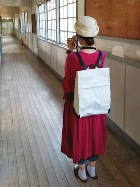 「FRAPBOIS」｜「アイテム（アナログ腕時計）」を使った、yoshiさん（レディース・158cm）の秋コーディネート