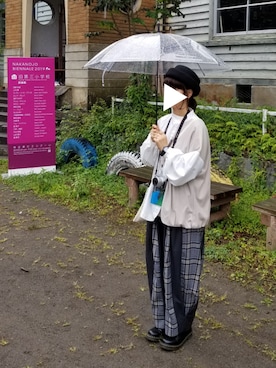 「FRAPBOIS」｜「アイテム（アナログ腕時計）」を使った、yoshiさん（レディース・158cm）の秋コーディネート