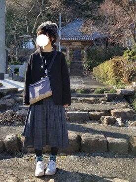 yoshiさん（レディース・158cm）の冬コーディネート