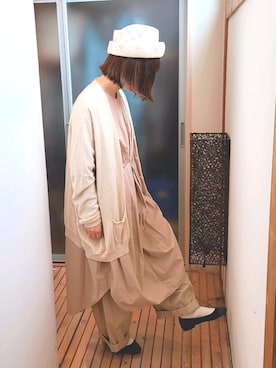 「FRAPBOIS」｜「アイテム（バレエシューズ）」を使った、yoshiさん（レディース・158cm）の春コーディネート