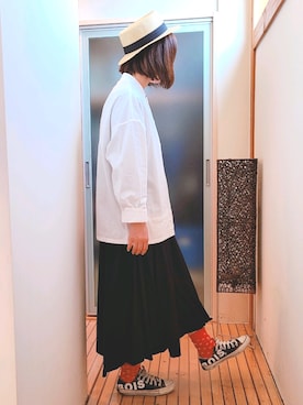 yoshiさん（レディース・158cm）の春コーディネート