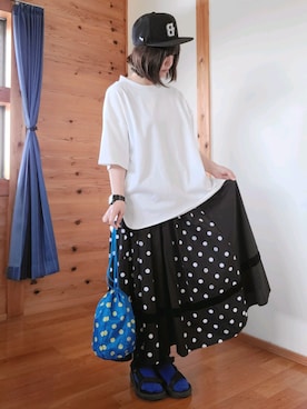 「FRAPBOIS」｜「アイテム（アナログ腕時計）」を使った、yoshiさん（レディース・158cm）の春コーディネート