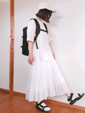 yoshiさん（レディース・158cm）の夏コーディネート