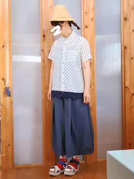 yoshiさん（レディース・158cm）の夏コーディネート