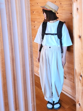 yoshiさん（レディース・158cm）の夏コーディネート