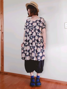 yoshiさん（レディース・158cm）の夏コーディネート