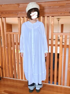 「FRAPBOIS」｜「アイテム（バレエシューズ）」を使った、yoshiさん（レディース・158cm）の夏コーディネート