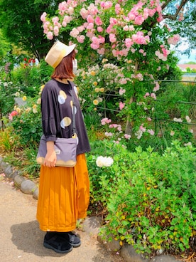 yoshiさん（レディース・158cm）の夏コーディネート