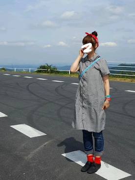 「FRAPBOIS」｜「アイテム（アナログ腕時計）」を使った、yoshiさん（レディース・158cm）の夏コーディネート