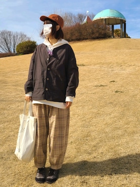 yoshiさん（レディース・158cm）の冬コーディネート