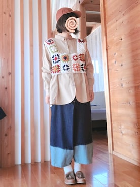 yoshiさん（レディース・158cm）の春コーディネート