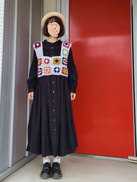 「FRAPBOIS」｜「アイテム（ブーツ）」を使った、yoshiさん（レディース・158cm）の春コーディネート