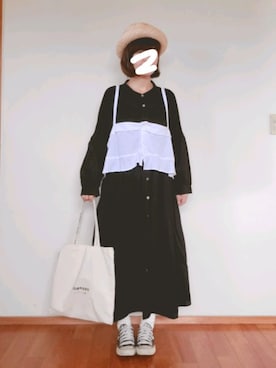 「FRAPBOIS」｜「アイテム（その他トップス）」を使った、yoshiさん（レディース・158cm）の秋コーディネート